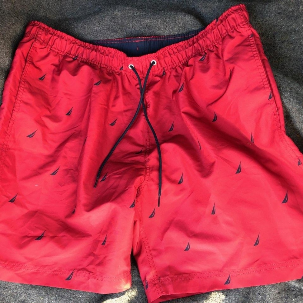 Mens Large Nautica Swim Trunks